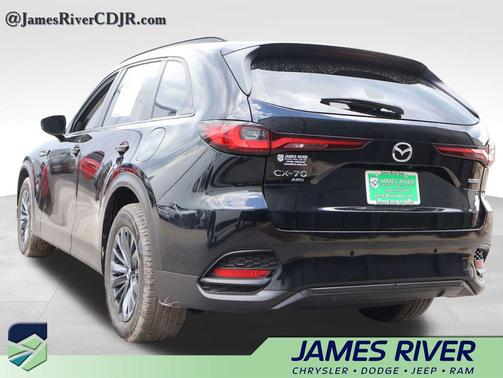 Jet Black Mica 2025 Mazda CX-70 3.3 Turbo Preferred Package