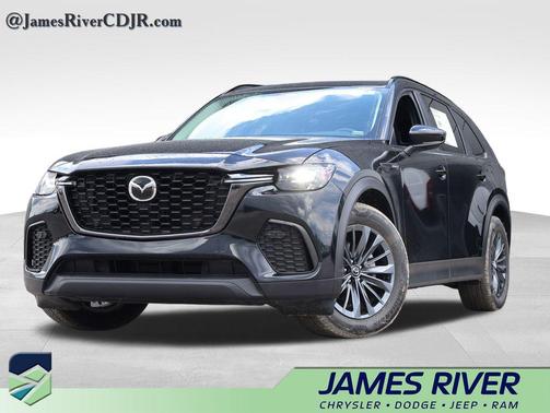 Jet Black Mica 2025 Mazda CX-70 3.3 Turbo Preferred Package