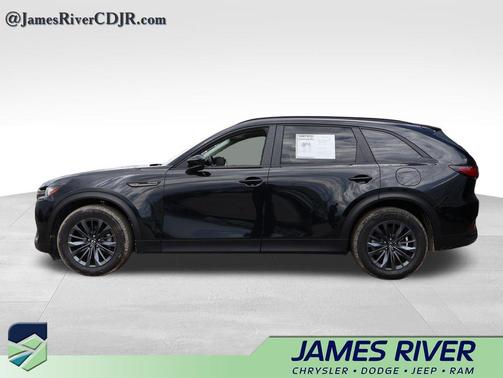 Jet Black Mica 2025 Mazda CX-70 3.3 Turbo Preferred Package