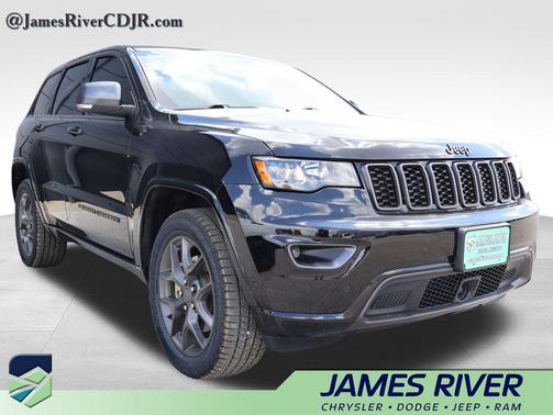 Diamond Black Crystal Pearlcoat 2021 Jeep Grand Cherokee Limited