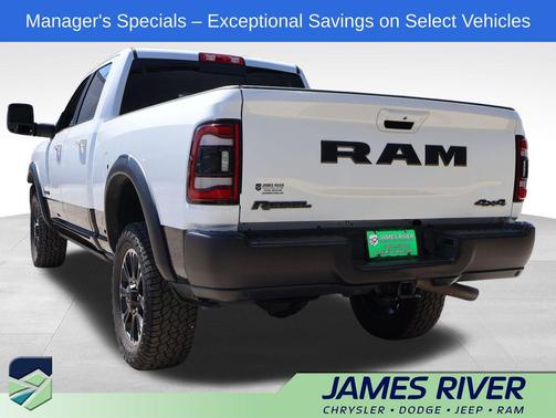 Bright White Clearcoat 2024 RAM 2500 Power Wagon