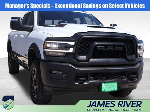 Bright White Clearcoat 2024 RAM 2500 Power Wagon