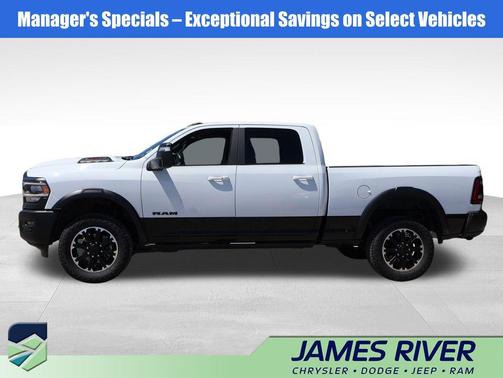 Bright White Clearcoat 2024 RAM 2500 Power Wagon