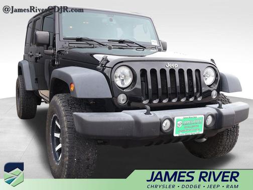 Black Clearcoat 2016 Jeep Wrangler Unlimited Sport
