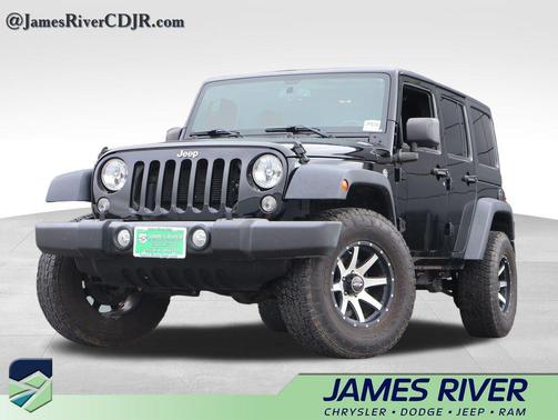 Black Clearcoat 2016 Jeep Wrangler Unlimited Sport