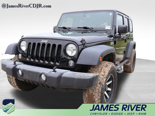 Black Clearcoat 2016 Jeep Wrangler Unlimited Sport
