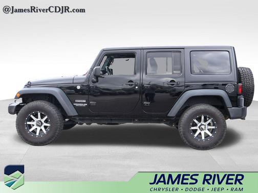 Black Clearcoat 2016 Jeep Wrangler Unlimited Sport