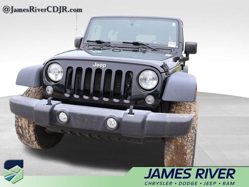 Black Clearcoat 2016 Jeep Wrangler Unlimited Sport