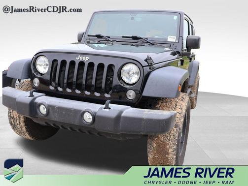 Black Clearcoat 2016 Jeep Wrangler Unlimited Sport
