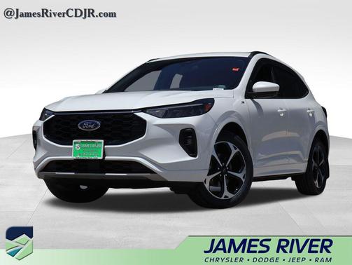 Star White Metallic Tri-Coat 2023 Ford Escape ST-Line Select