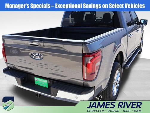 Carbonized Gray Metallic 2024 Ford F-150 Lariat
