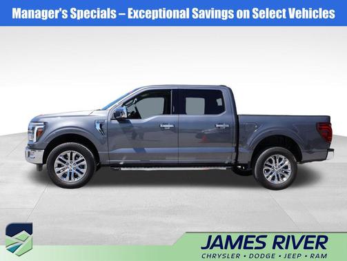 Carbonized Gray Metallic 2024 Ford F-150 Lariat