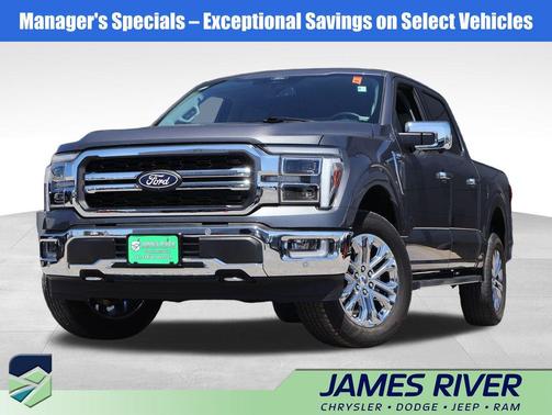 Carbonized Gray Metallic 2024 Ford F-150 Lariat