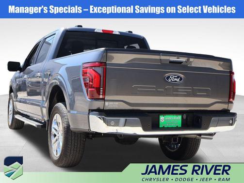 Carbonized Gray Metallic 2024 Ford F-150 Lariat