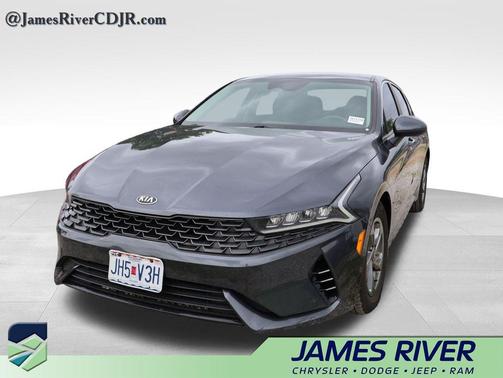 Gravity Gray 2021 Kia K5 LXS