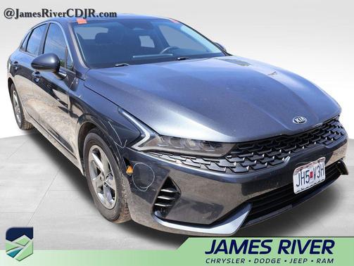 Gravity Gray 2021 Kia K5 LXS