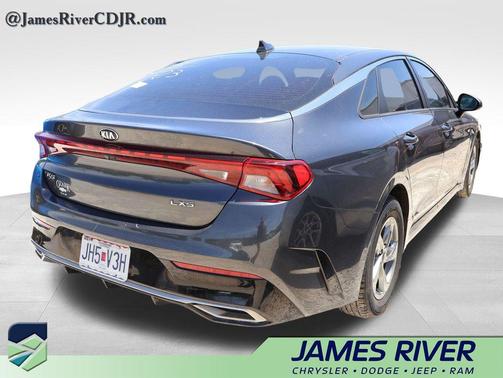 Gravity Gray 2021 Kia K5 LXS