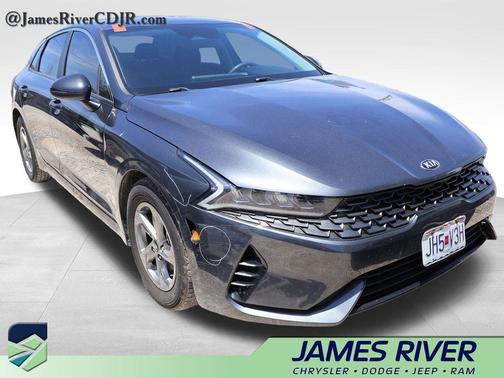 Gravity Gray 2021 Kia K5 LXS