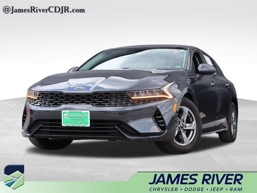 Gravity Gray 2021 Kia K5 LXS