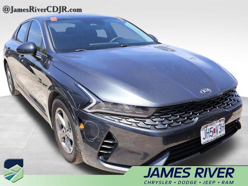 Gravity Gray 2021 Kia K5 LXS