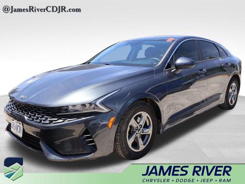 Gravity Gray 2021 Kia K5 LXS
