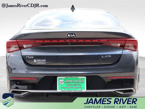 Gravity Gray 2021 Kia K5 LXS