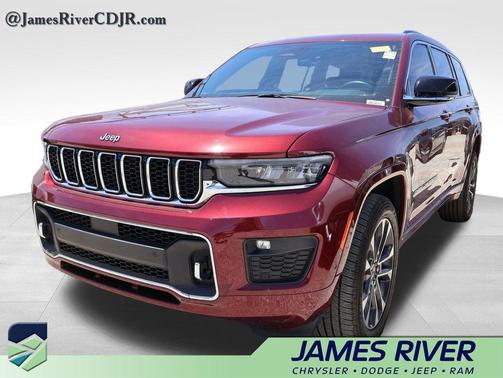 Velvet Red Pearlcoat 2022 Jeep Grand Cherokee L Overland