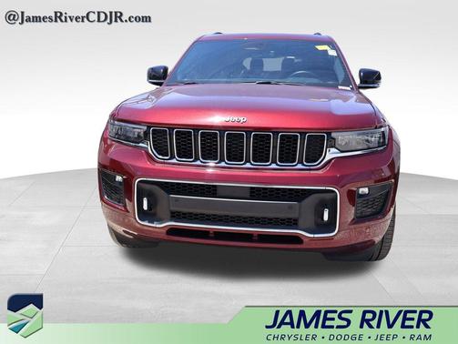 Velvet Red Pearlcoat 2022 Jeep Grand Cherokee L Overland