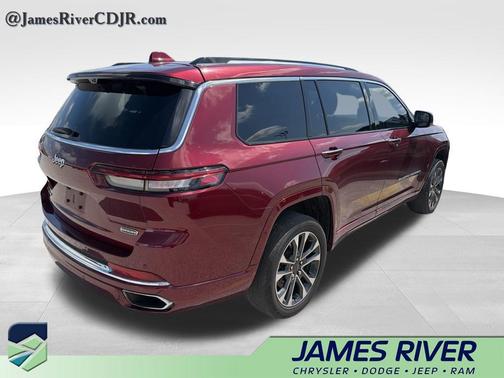 Velvet Red Pearlcoat 2022 Jeep Grand Cherokee L Overland