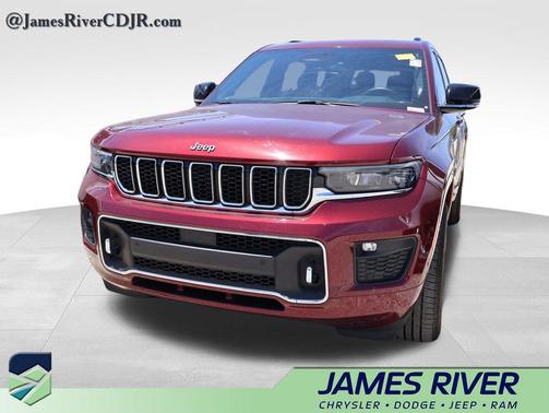 Velvet Red Pearlcoat 2022 Jeep Grand Cherokee L Overland