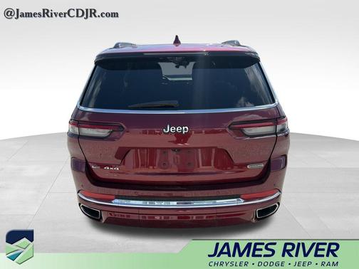 Velvet Red Pearlcoat 2022 Jeep Grand Cherokee L Overland