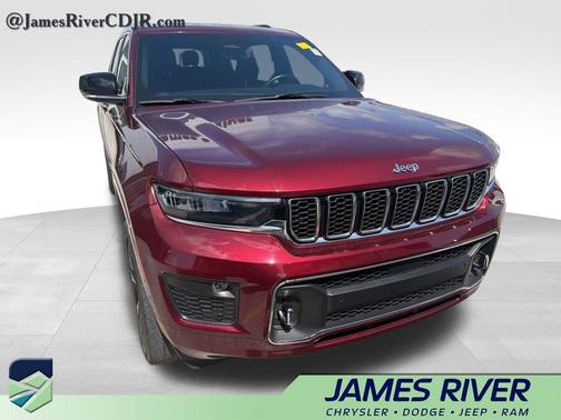Velvet Red Pearlcoat 2022 Jeep Grand Cherokee L Overland