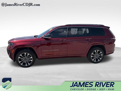 Velvet Red Pearlcoat 2022 Jeep Grand Cherokee L Overland