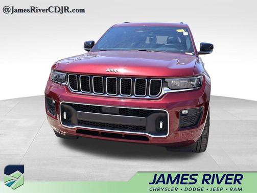 Velvet Red Pearlcoat 2022 Jeep Grand Cherokee L Overland