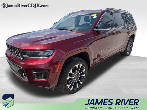 Velvet Red Pearlcoat 2022 Jeep Grand Cherokee L Overland