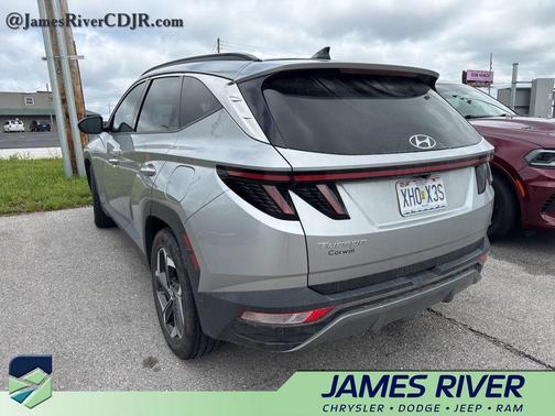 Shimmering Silver 2022 Hyundai TUCSON Limited
