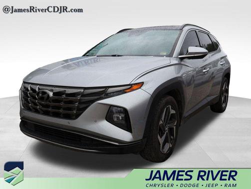 Shimmering Silver 2022 Hyundai TUCSON Limited