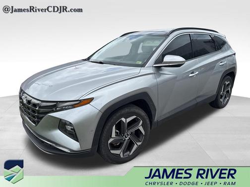 Shimmering Silver 2022 Hyundai TUCSON Limited