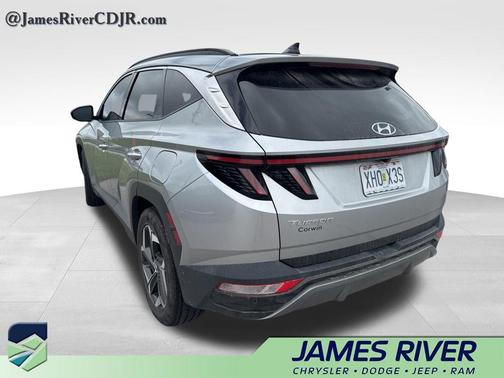 Shimmering Silver 2022 Hyundai TUCSON Limited