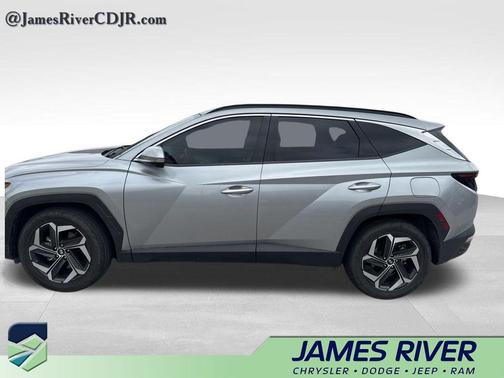 Shimmering Silver 2022 Hyundai TUCSON Limited