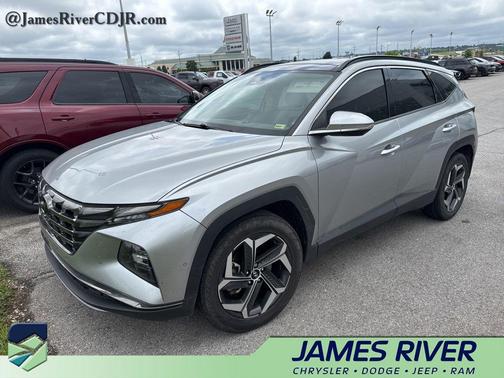 Shimmering Silver 2022 Hyundai TUCSON Limited