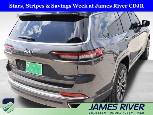 Baltic Gray Metallic Clearcoat 2021 Jeep Grand Cherokee L Summit Reserve
