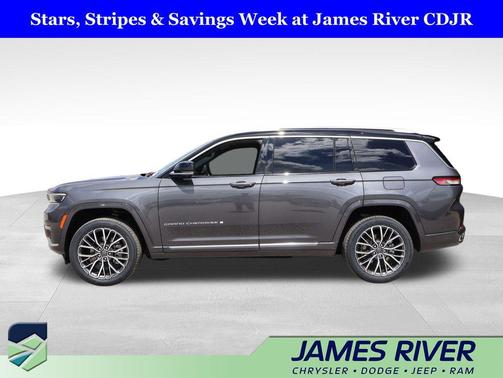 Baltic Gray Metallic Clearcoat 2021 Jeep Grand Cherokee L Summit Reserve
