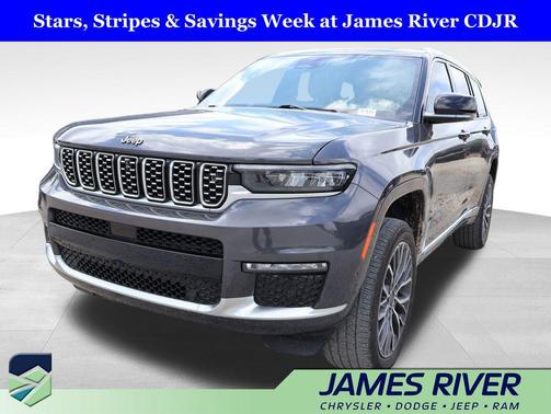 Baltic Gray Metallic Clearcoat 2021 Jeep Grand Cherokee L Summit Reserve