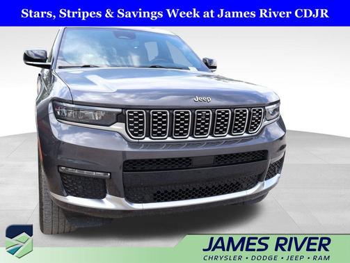 Baltic Gray Metallic Clearcoat 2021 Jeep Grand Cherokee L Summit Reserve