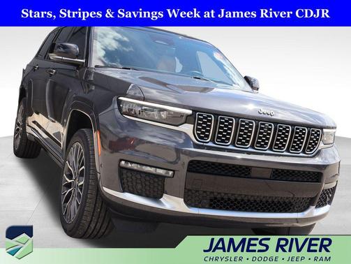 Baltic Gray Metallic Clearcoat 2021 Jeep Grand Cherokee L Summit Reserve