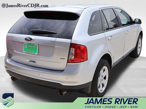 Ingot Silver Metallic 2013 Ford Edge SEL