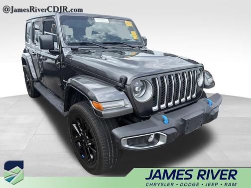 Granite Crystal Metallic Clearcoat 2023 Jeep Wrangler 4xe Sahara