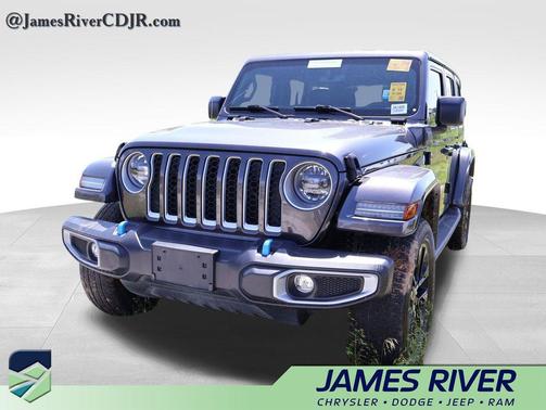 Granite Crystal Metallic Clearcoat 2023 Jeep Wrangler 4xe Sahara
