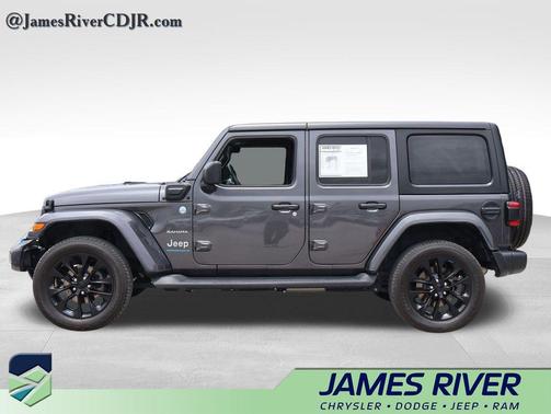 Granite Crystal Metallic Clearcoat 2023 Jeep Wrangler 4xe Sahara